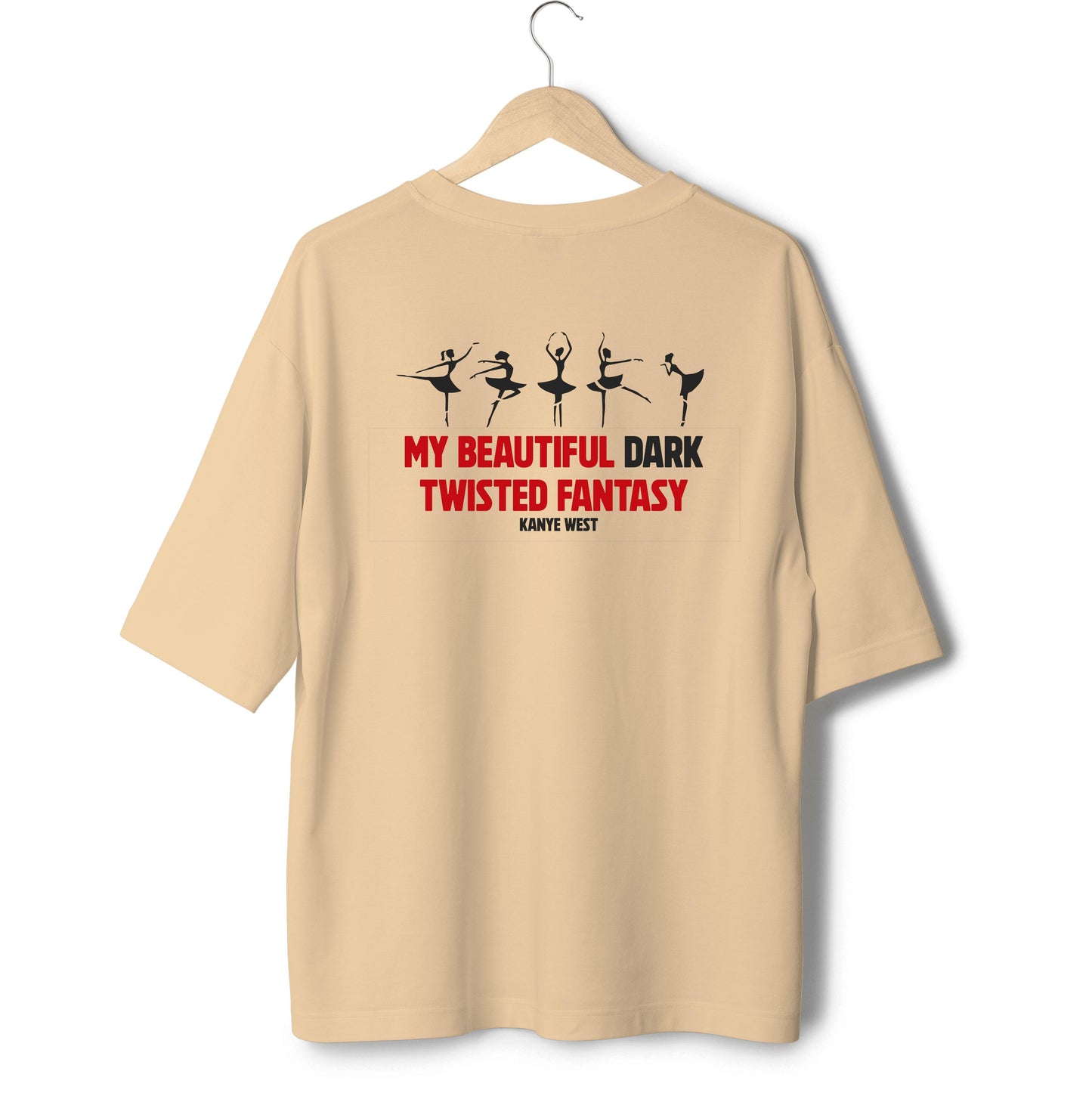 Kanye West - My Beautiful Dark Twisted Fantasy Tshirt Four Count